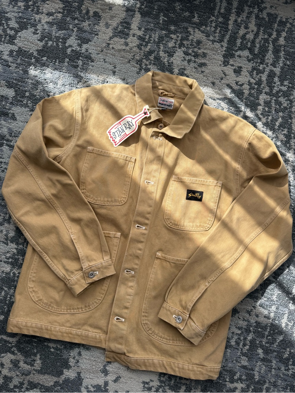Stan Ray - COVERALL JACKET APPLE CINNAMON TWILL